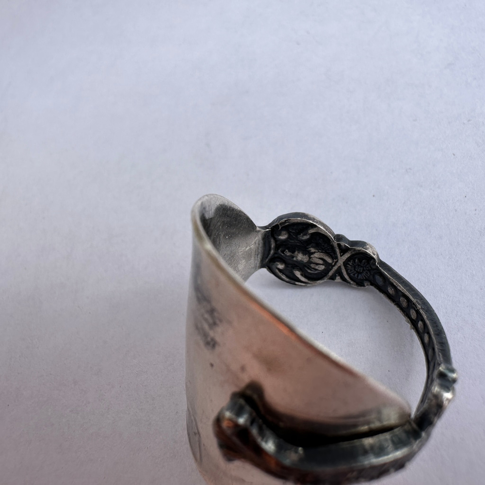 Vintage Spoon Upcycled‎ Statement Ring - Picture 5 of 6